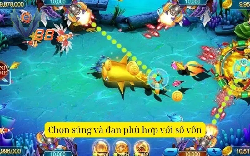 Chọn súng và đạn phù hợp với số vốn